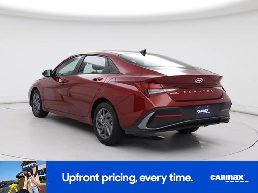 Burgundy 2024 Hyundai ELANTRA SEL