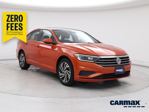 Orange 2021 Volkswagen Jetta SEL
