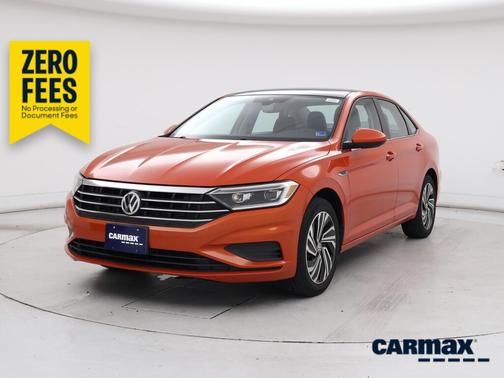 Orange 2021 Volkswagen Jetta SEL