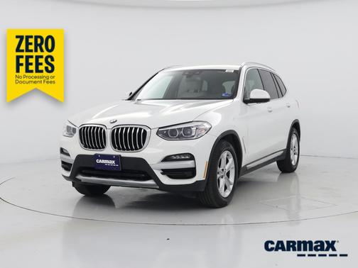 White 2021 BMW X3 XDrive30i