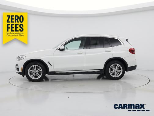 White 2021 BMW X3 XDrive30i