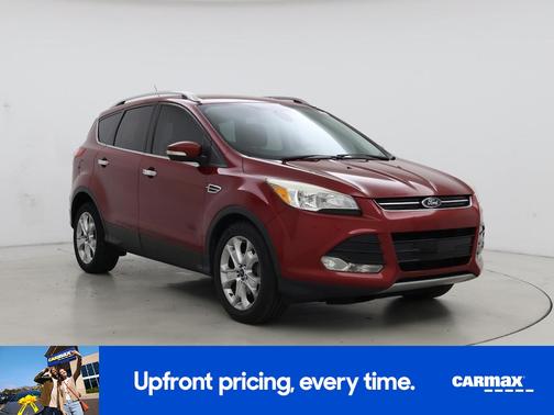 Red 2014 Ford Escape Titanium