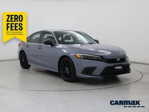 Gray 2023 Honda Civic Sport