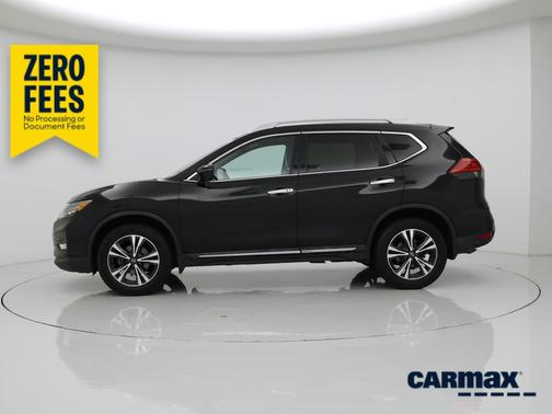 Black 2017 Nissan Rogue SL