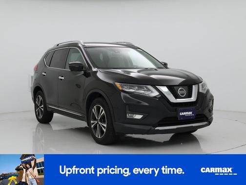 Black 2017 Nissan Rogue SL