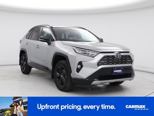 Silver 2021 Toyota RAV4 Hybrid XSE