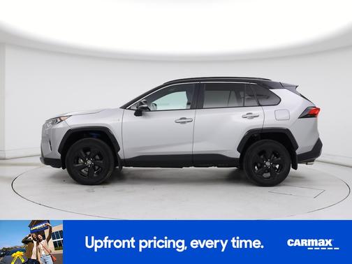 Silver 2021 Toyota RAV4 Hybrid XSE