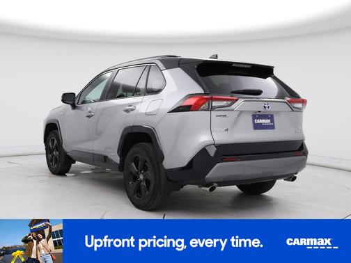 Silver 2021 Toyota RAV4 Hybrid XSE