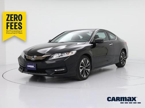 Black 2016 Honda Accord EX-L