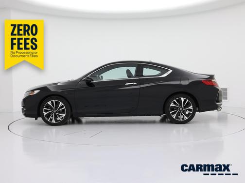 Black 2016 Honda Accord EX-L