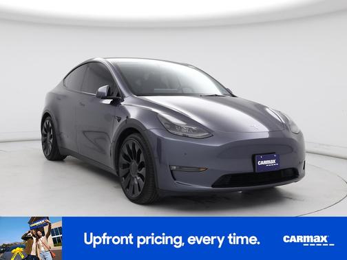 Gray 2023 Tesla Model Y Performance