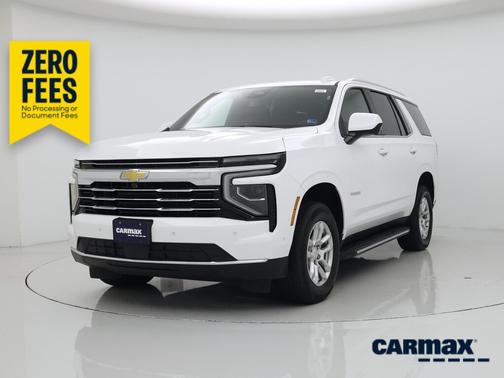 White 2025 Chevrolet Tahoe LT