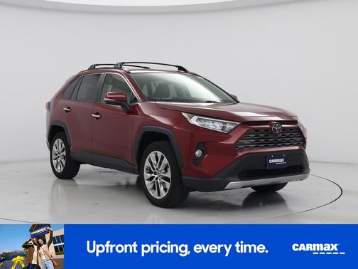 Red 2019 Toyota RAV4 Limited