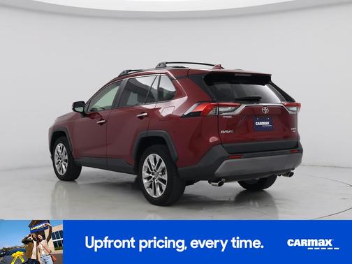 Red 2019 Toyota RAV4 Limited