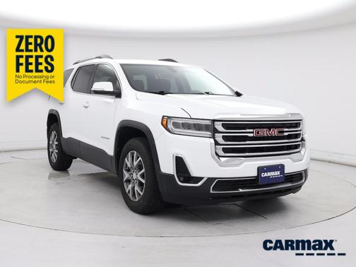 White 2020 GMC Acadia SLT
