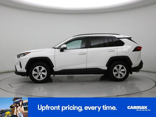 White 2020 Toyota RAV4 LE