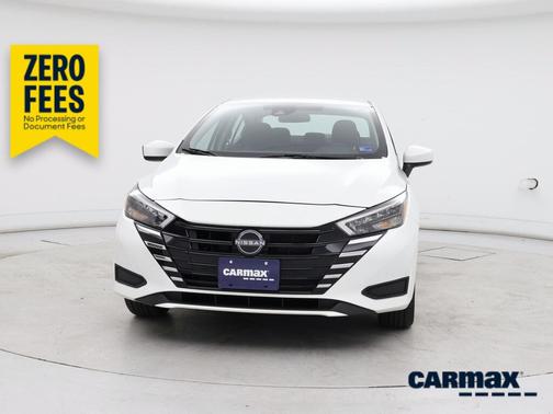 White 2025 Nissan Versa SV