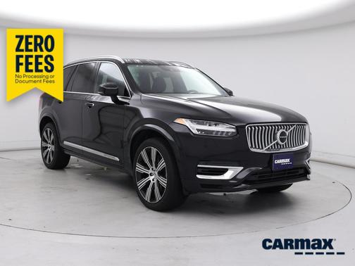 Black 2022 Volvo XC90 Recharge Plug-In Hybrid T8 Inscription