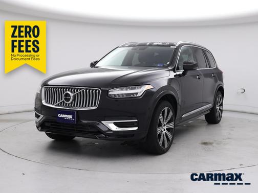 Black 2022 Volvo XC90 Recharge Plug-In Hybrid T8 Inscription