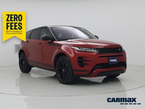 Red 2021 Land Rover Range Rover Evoque R-Dynamic S