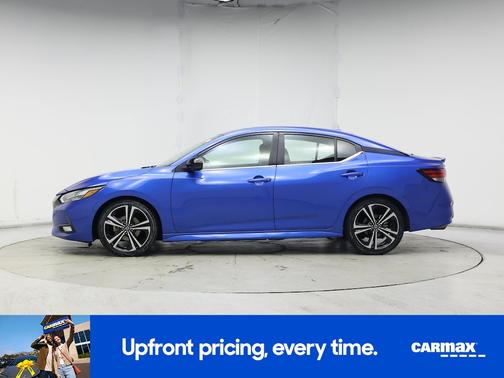 Blue 2022 Nissan Sentra SR