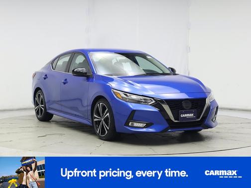 Blue 2022 Nissan Sentra SR