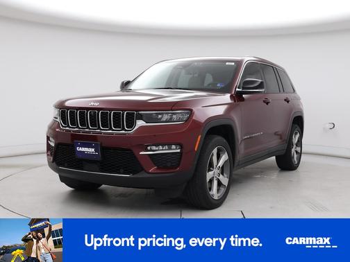 Burgundy 2022 Jeep Grand Cherokee Limited