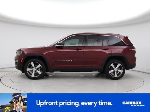 Burgundy 2022 Jeep Grand Cherokee Limited