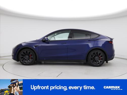 Blue 2023 Tesla Model Y Performance