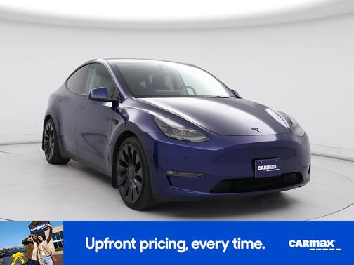 Blue 2023 Tesla Model Y Performance