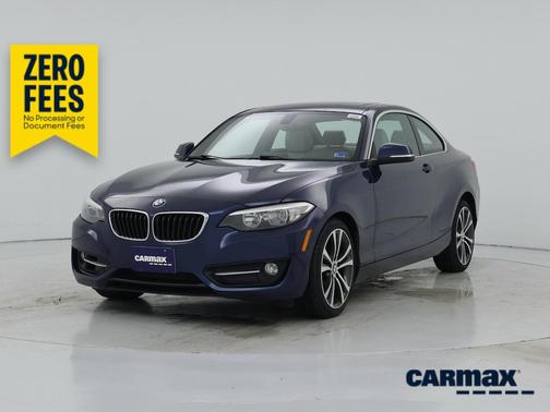 Blue 2016 BMW 228 I