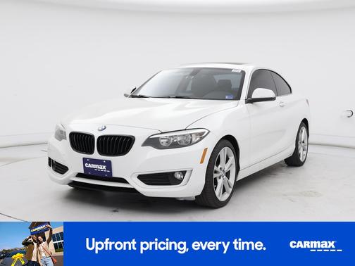 White 2015 BMW 228 XI