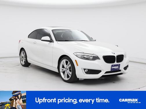 White 2015 BMW 228 XI