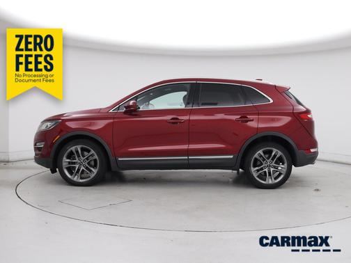Red 2017 Lincoln MKC Reserve