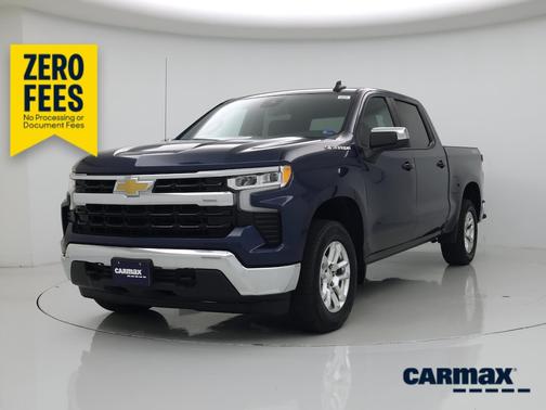 Blue 2023 Chevrolet Silverado 1500 LT