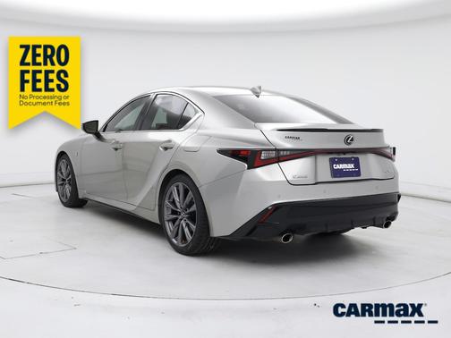 Gray 2021 Lexus IS 350 F-Sport