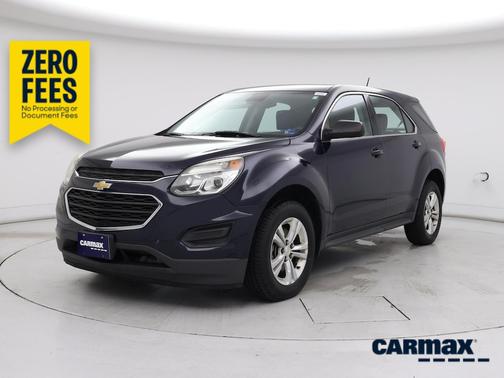 Blue 2017 Chevrolet Equinox LS