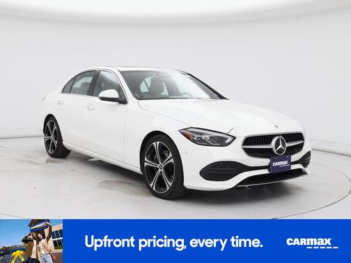 White 2022 Mercedes-Benz C-Class