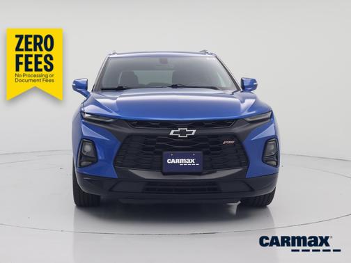 Blue 2020 Chevrolet Blazer RS