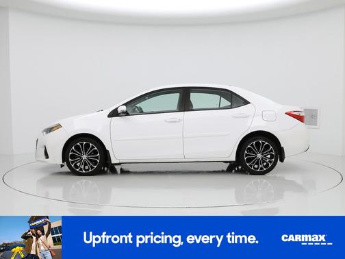 White 2014 Toyota Corolla S Premium