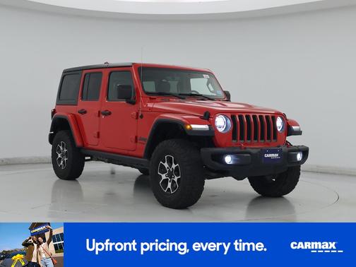 Red 2022 Jeep Wrangler Unlimited Rubicon