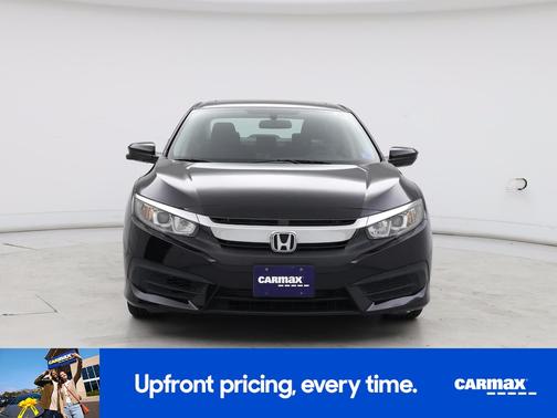 Black 2017 Honda Civic EX