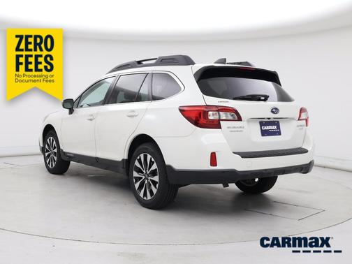White 2017 Subaru Outback 2.5I Limited