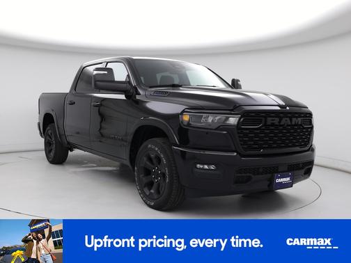 Black 2025 RAM 1500 Bighorn