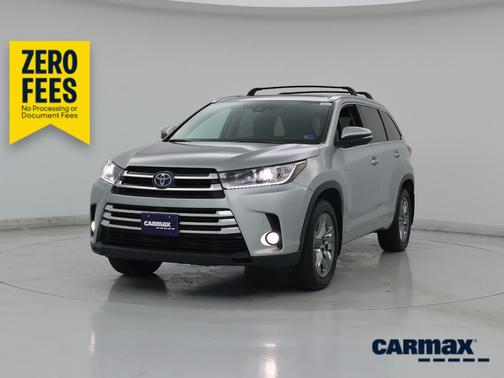 Silver 2017 Toyota Highlander Hybrid Limited Platinum