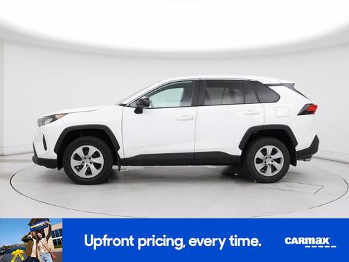 White 2022 Toyota RAV4 LE