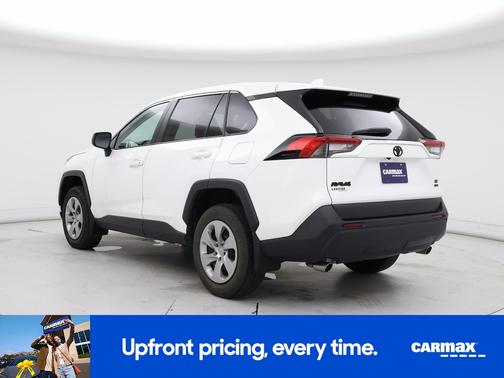 White 2022 Toyota RAV4 LE