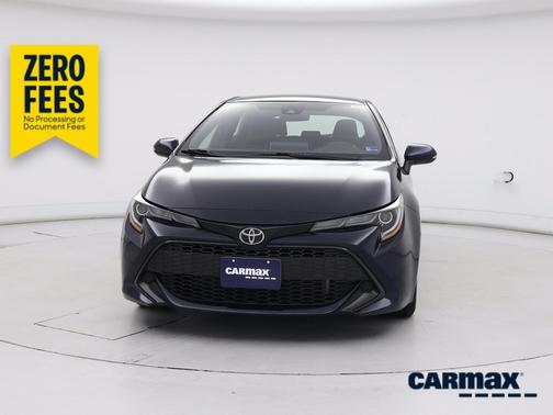 Blue 2020 Toyota Corolla Hatchback SE