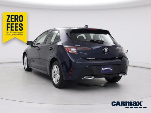 Blue 2020 Toyota Corolla Hatchback SE