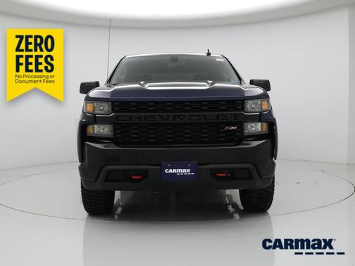 Blue 2021 Chevrolet Silverado 1500 Custom Trail Boss